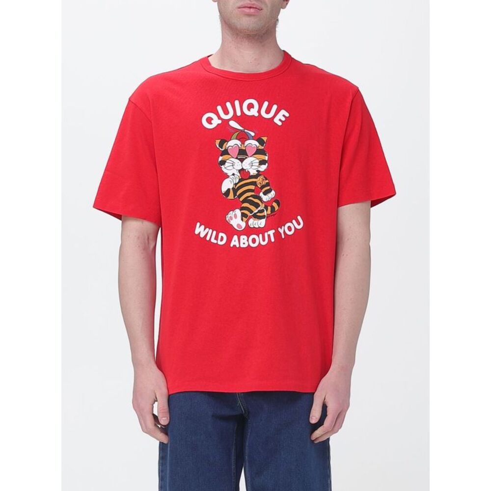 Kenzo Men Printed Cotton T-Shirt Kenzo